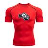 Men's Compression Athletic T-Shirt, Angry Wild Bear Graphic