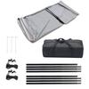 Tendalino Tenda Parasole da Campeggio per Caravan Motorhome Camper con Attacco a Passante 3x2.4m Accessori Durevoli per Camper