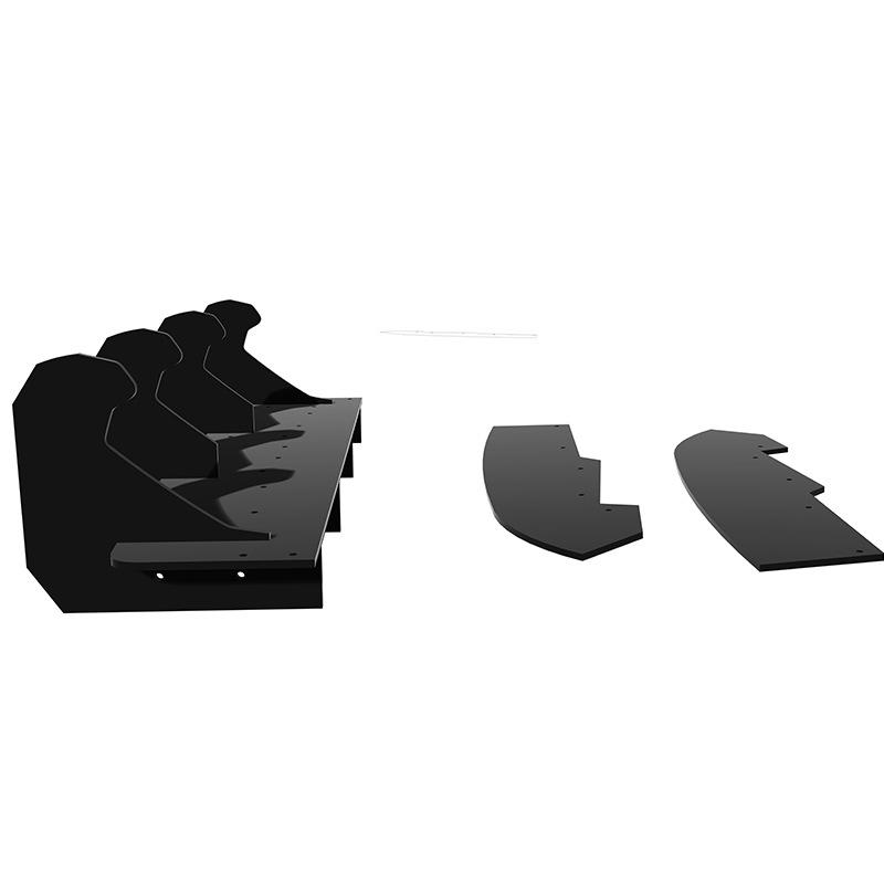 Heckspoiler für Peugeot 301 Limousine (2013–2017) – Exterieur-Autozubehör