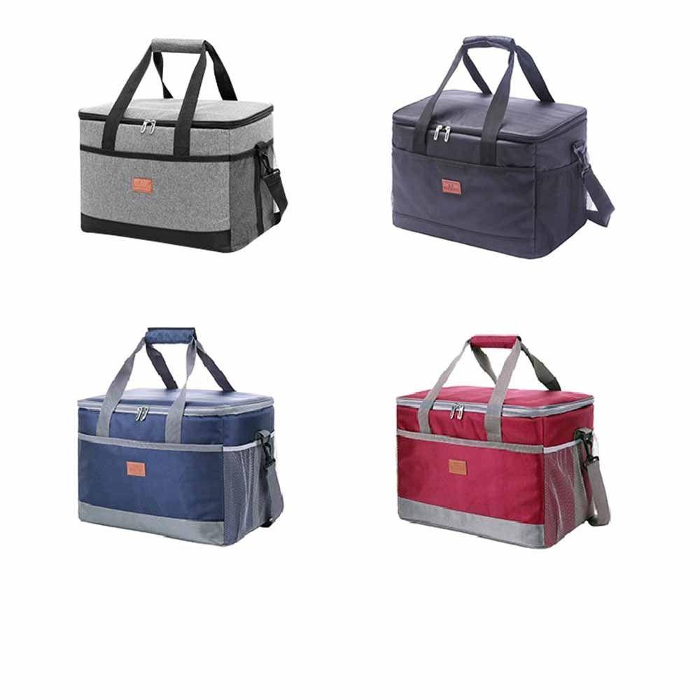 Leak-proof Insulated Lunch Bag Collapsible Picnic Cooler Bag Durable Food Thermo Bag  Work Office