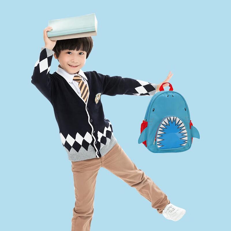 Luokelan Kids Shark Cartoon Story Backpack