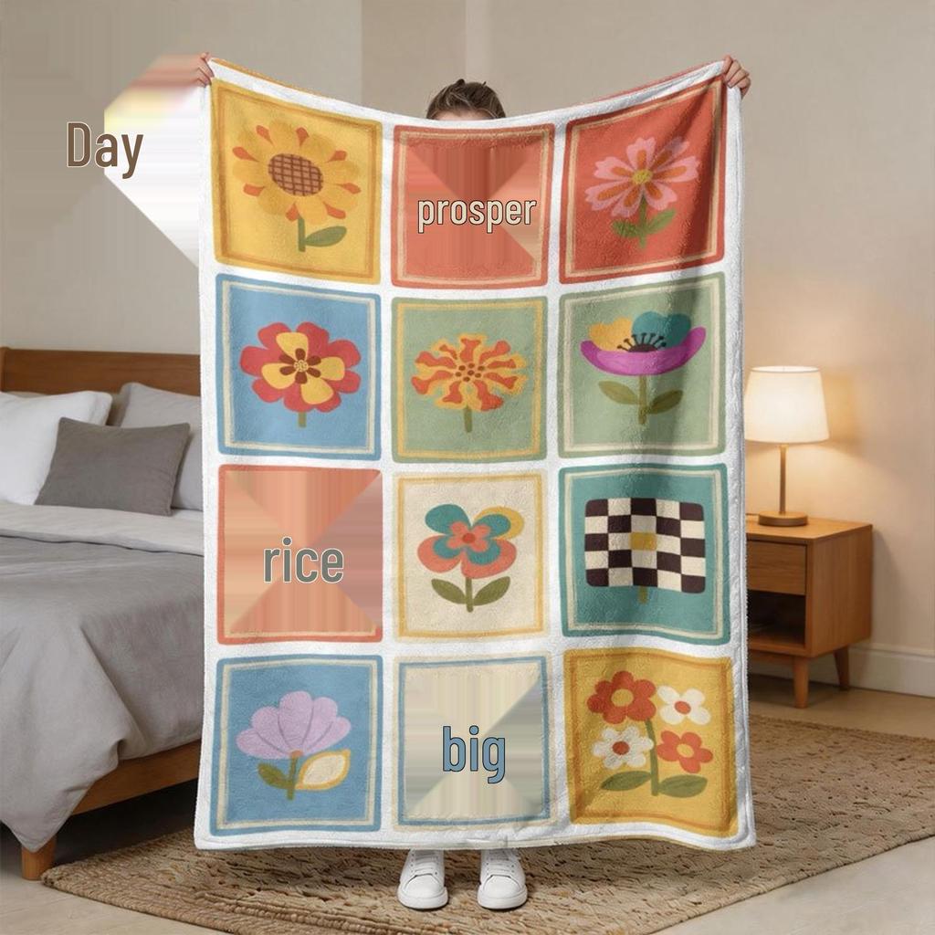 Coperta con Stampa HD 150x100cm per Pisolini in Ufficio