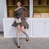 CHARLES & KEITH Polka Dot Drawstring Bucket Crossbody Bag