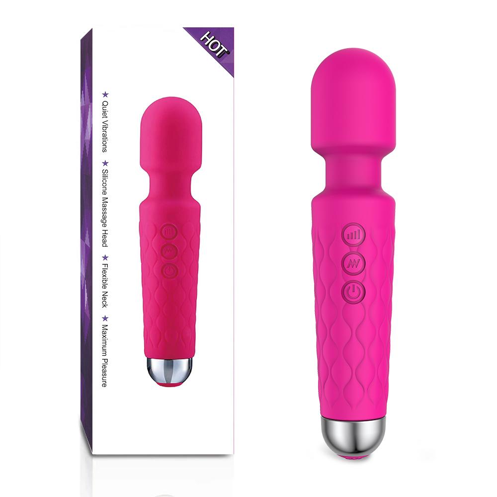 20 Modes Av Stick Vibrator Sex Toys For Women Clitoral Stimulation Massager G Spot Vibrator Masturbators Sexy Toys Adult Product