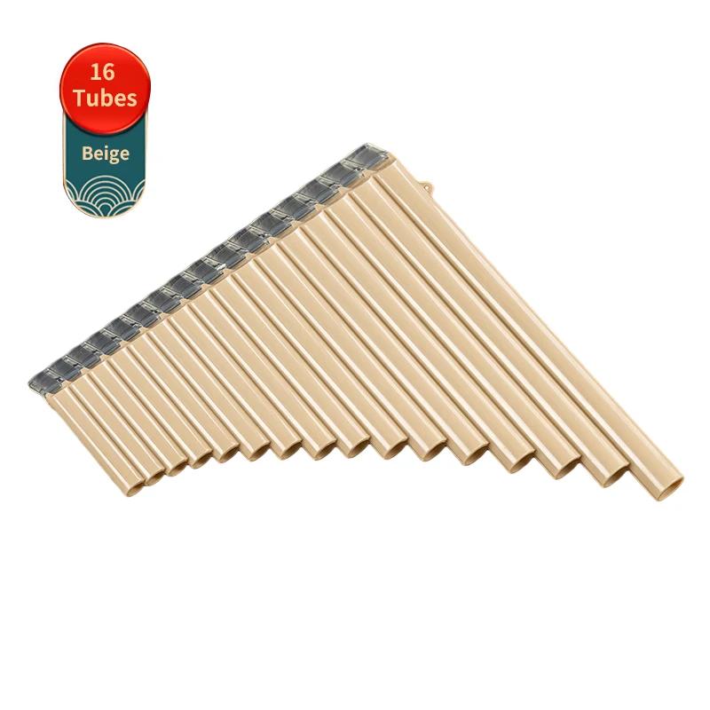 16 18 Трубная флейта Пана Тональность G-G3 Флейта Пана АБС Пайпфлейты Китайский Традиционный Духовой Инструмент С Сумкой для Переноски Музыкальные Инструменты