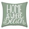 Small Fresh Throw Pillow Case, Pillow Case, Living Room Sofa Back Cushion Cover, Short Plush Pillow Case