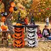 Halloween Inflatable Pumpkin Tumbler Ornament for Business, Mall, or Courtyard Decor