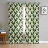 Cock Retro Modern Curtain For Living Room Transparent Tulle Curtains Window Sheer For The Bedroom Accessories Decor