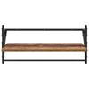 Wall Shelf Set 6 pcs Reclaimed Wood Look 100 x 25 x 30 cm Wood Based Material