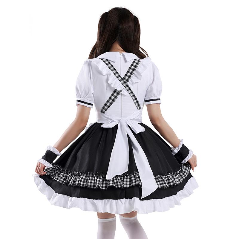 2023 Christmas & New Year Red Riding Hood Cosplay Maid Skirt - Lolita Dress Gift