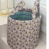 Fabric Storage Basket Portable Home Organizer Bin New Storage Bin  Organization