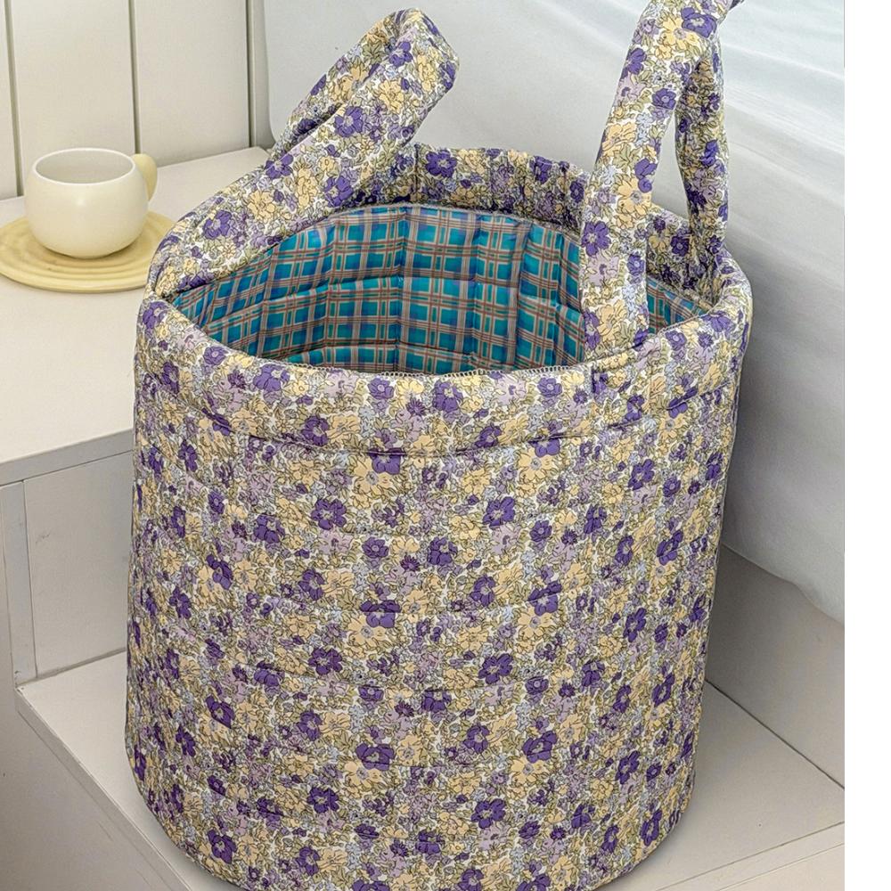 Fabric Storage Basket Portable Home Organizer Bin New Storage Bin  Organization