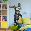 Playful Orangutan Climbing Branches Wall Stickers Decals Monkey Tree Jungle Animal Wall Decals Bedroom Living Room Home Decor