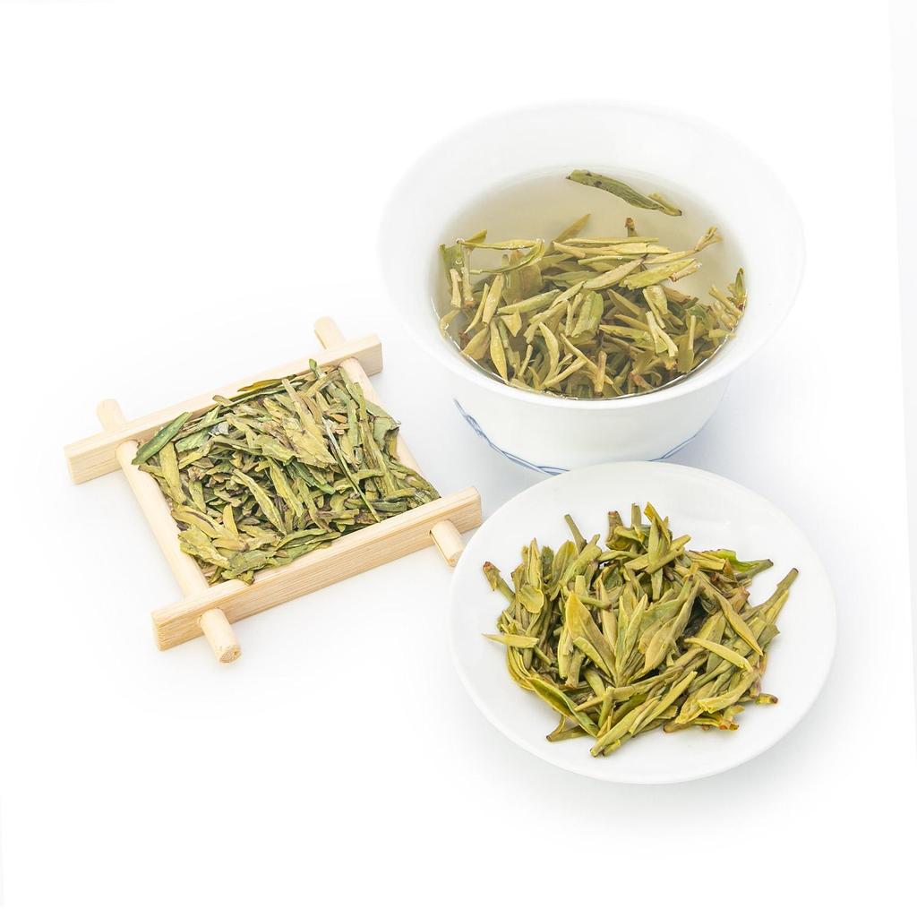 Chinese Longjing Dragon Well Green Tea Pre-QingMing 1st Grade Loose Leaf