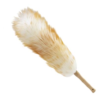Home Cleaning Duster With Bamboos Handle Thickened Wool For Dust Removal On Electronics Furniture And Hard To Reach Area