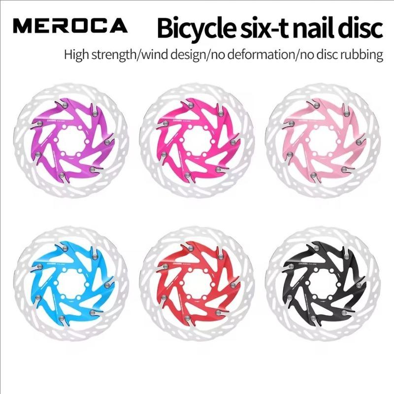 MEROCA XR 160MM Bike Centerlock Rotor 140MM Heat Dissipation MTB Road Bike Disc Brake Rotor Ultralight Durable Floating Rotors