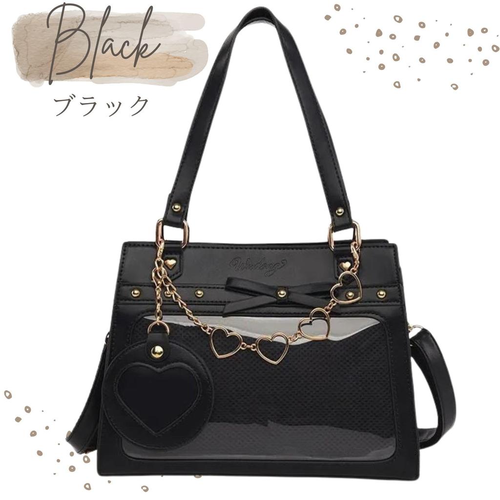 Harujio Ita Bag, Cute Mini ToteShoulder Bag, Small ToteShoulder Bag, 2-Way Ita Bag, Ita Bag, Itaba, Oshikatsu Bag, Popular, Stylish, Ribbon,
