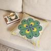 P-Iberian Floral Tile Cushion Cover Fabric Soft Furnishing,Pillowcase, Cushion Cover, Sofa Pillow, Home Decoration