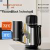 Diller 450ml Tea Infuser Stainless Steel Water Bottle with Cup Lid