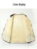 Men's Woodpecker Autumn/Winter Sleeveless Jacket - Middle-aged Dad's Thick, High-grade Cotton Vest.