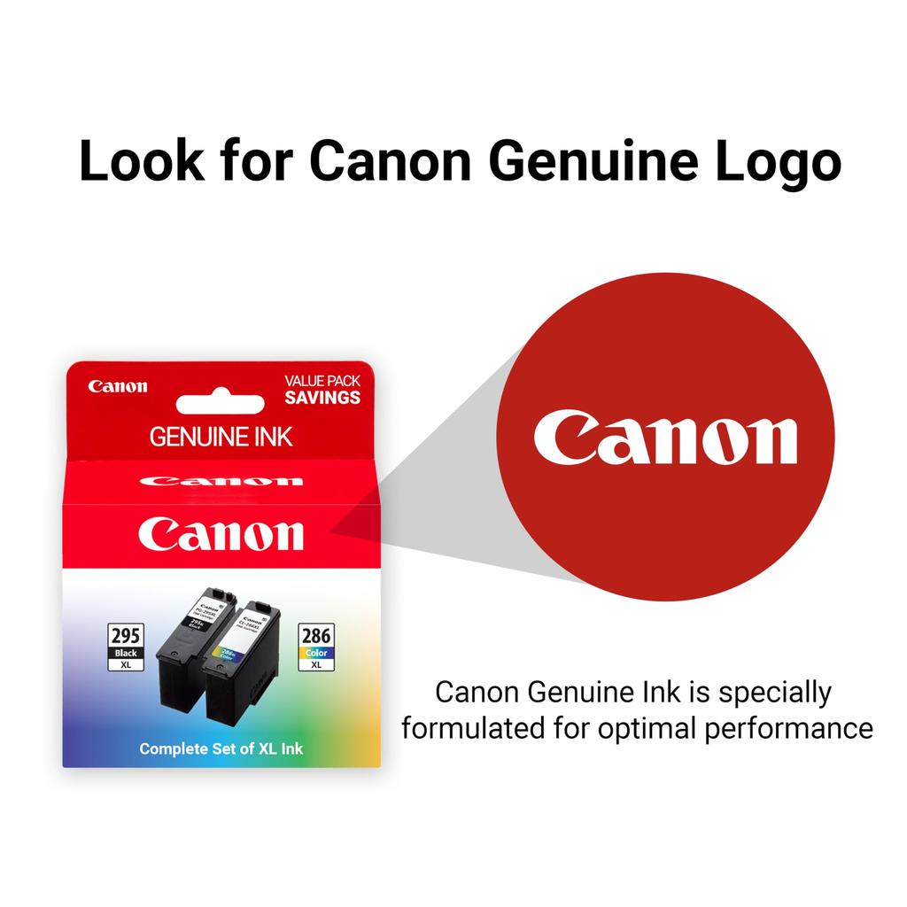 Canon Printer Ink Cartridge Pack PG-295XL CL-286XL