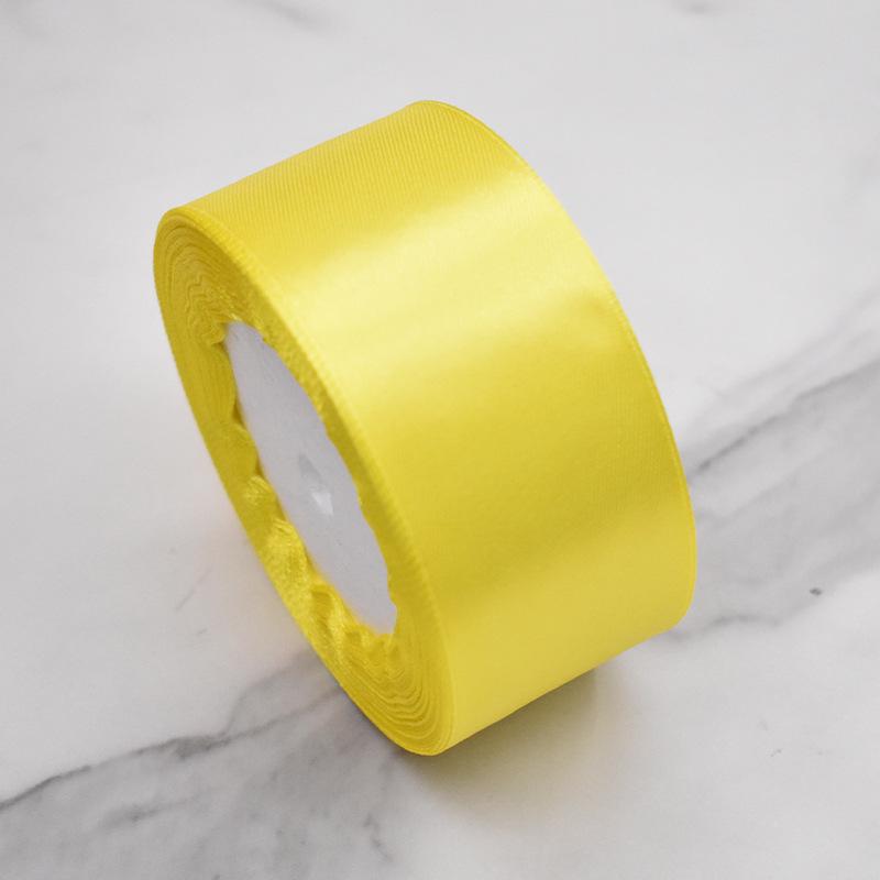 Hanfan 4cm Satin Ribbon for Wedding, DIY Crafts, Cake Decoration, Fresh Flowers & Gift Packaging.