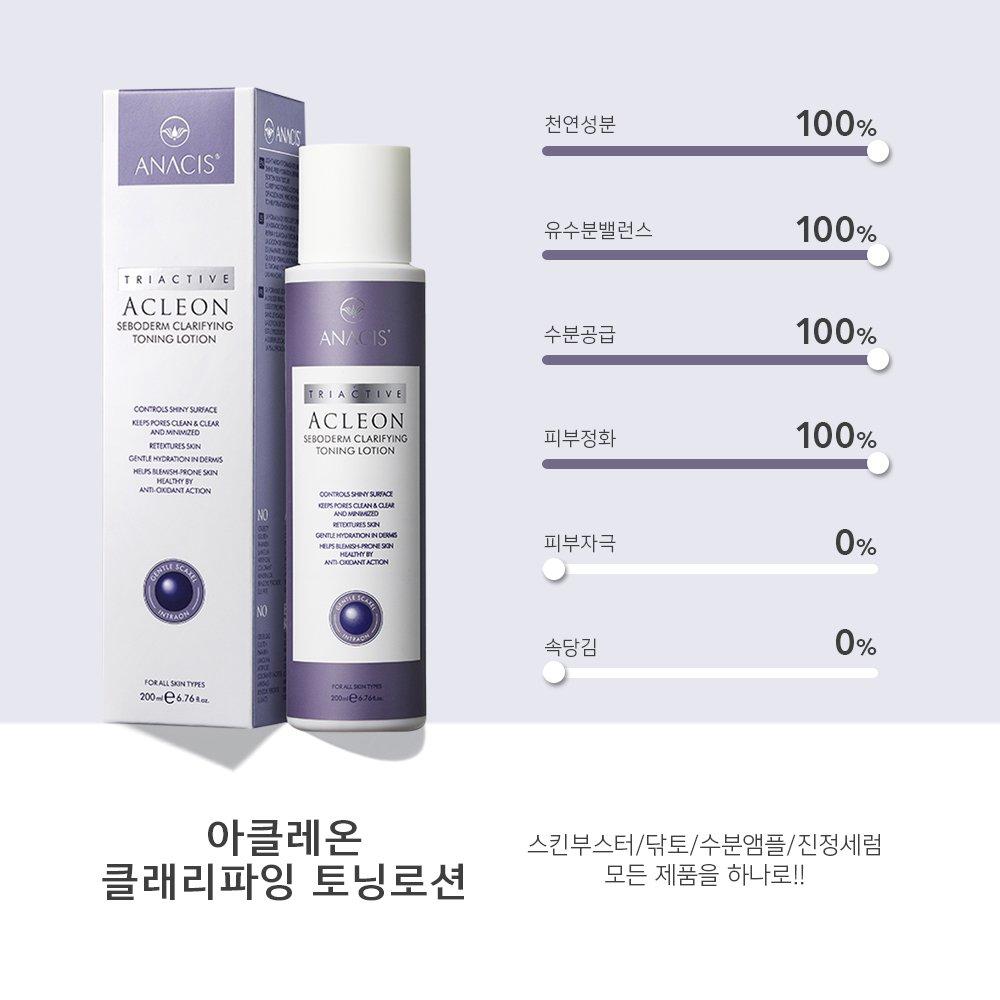 ANACIS Acleon Youth Men's Oily Skin Skin Lotion Pore Tightening 200ML