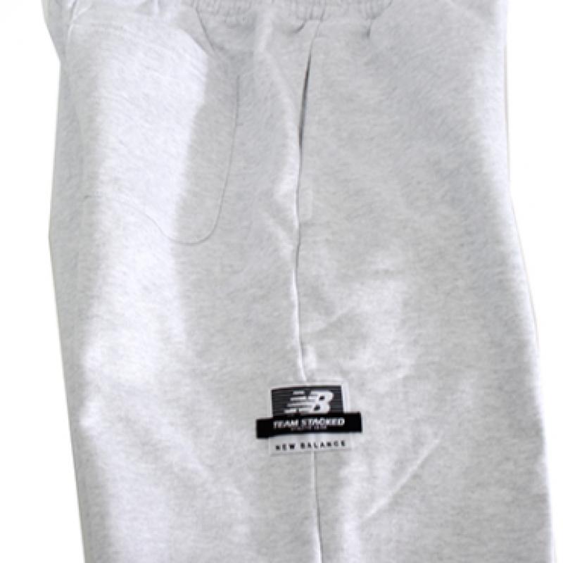 New Balance Team Stacked Jogger Pants Men woMen Long Gray Pants Nbmld42923 16