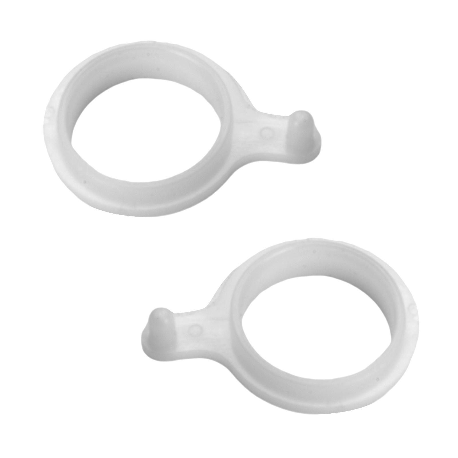 Kit Da 10 Boccole Ricambio Per Tergicristalli – Resistenti In Plastica Bianca, Perfette Per Riparare Il Sistema Di Collegamento