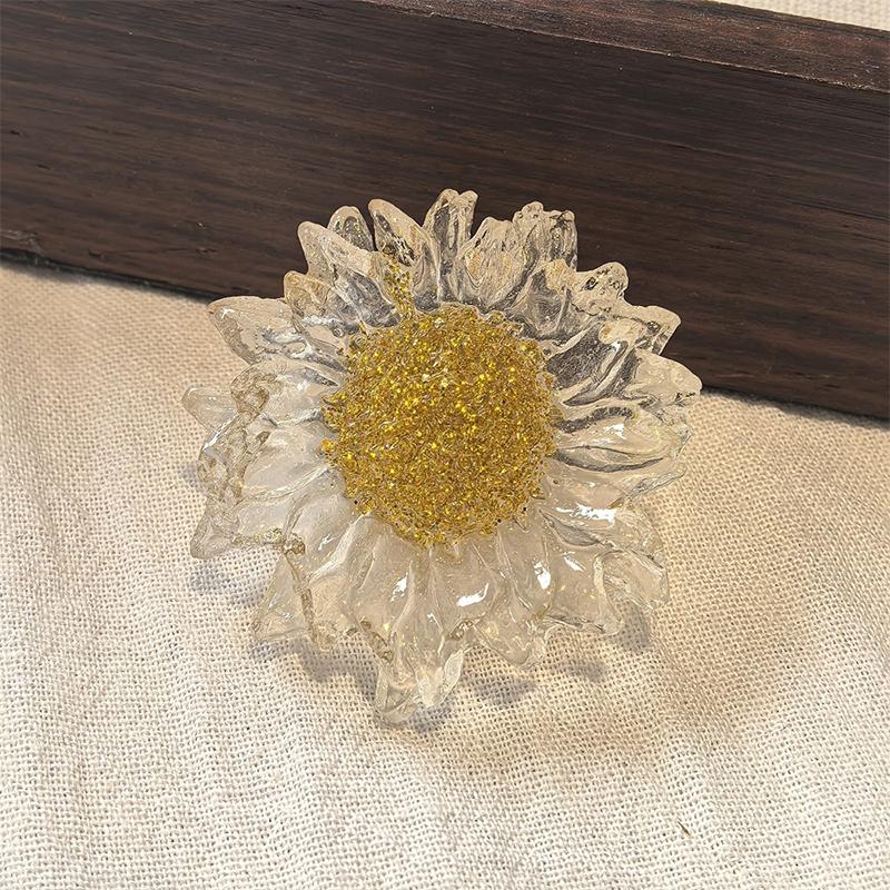 Dopamine  Beaded Jelly Shoes Sandals Accessory Diy Decorative Shoe Flower Slippers Shoe Buckle Accessories