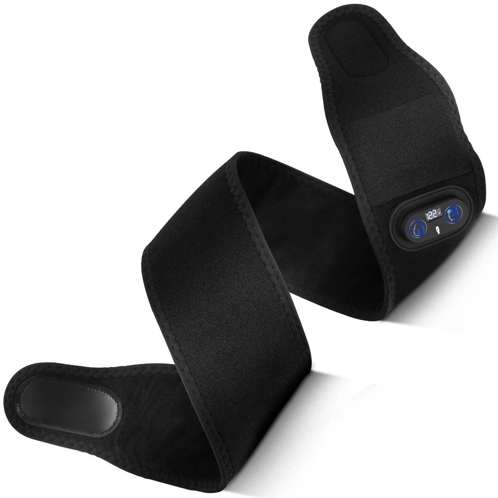 

Electric Heating Wrist Massager Brace Protector Wrap Vibration Massage for Carpal Tunnel Relief Tenosynovitis Fatigue Relief 1pcs чорний