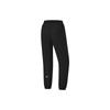 Li Ning Running Series Solid Color Mid Waist Woven Knitted Sports Pants Women Pants Black AYKU046-1