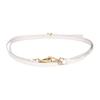 MIU MIU Wander Series Matelassé Metall-Buchstaben-Logo Reißverschluss Abnehmbarer verstellbarer Schultergurt Hobo-Tasche Damen Handtaschen Weiß 5NR019-2FPP-F0009