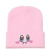 Schoolboy Autumn and Winter Star Kirby Cute Knitted Hat Women's Outdoor Pullover Warm Hat Wool Hat Cartoon