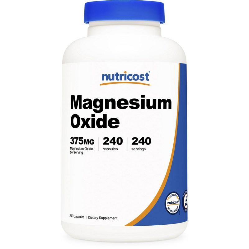 Nutricost Magnesium Oxide 375mg Capsules