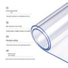 Transparent PVC Waterproof Table Mat: Oilproof, Heat-Resistant, Soft Glass, Wash-Free for Dining and Coffee Tables