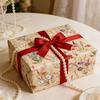Vintage Wildflower Wrapping Paper Rustic Style Botanical Wrapping Paper  Present Wrapping