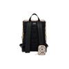 New MLB Monogram Collection Polyester With Artificial Leather Laptop Bag Backpack Regular Unisex Beige 3ABKM022N-50BGS
