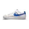 Blazer 77 Slip Resistant Cushioning Abrasion Resistant Low Top Kids' Skateboarding Shoes White Blue DA4075-104