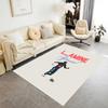 Lamine Yamal's Spanien Fußball Legende Teppich Perfekt für Schlafzimmer Esszimmer Wohnheim Außenbereich Rutschfester Teppich Anime Büro Dekoration Am besten für Weihnachten