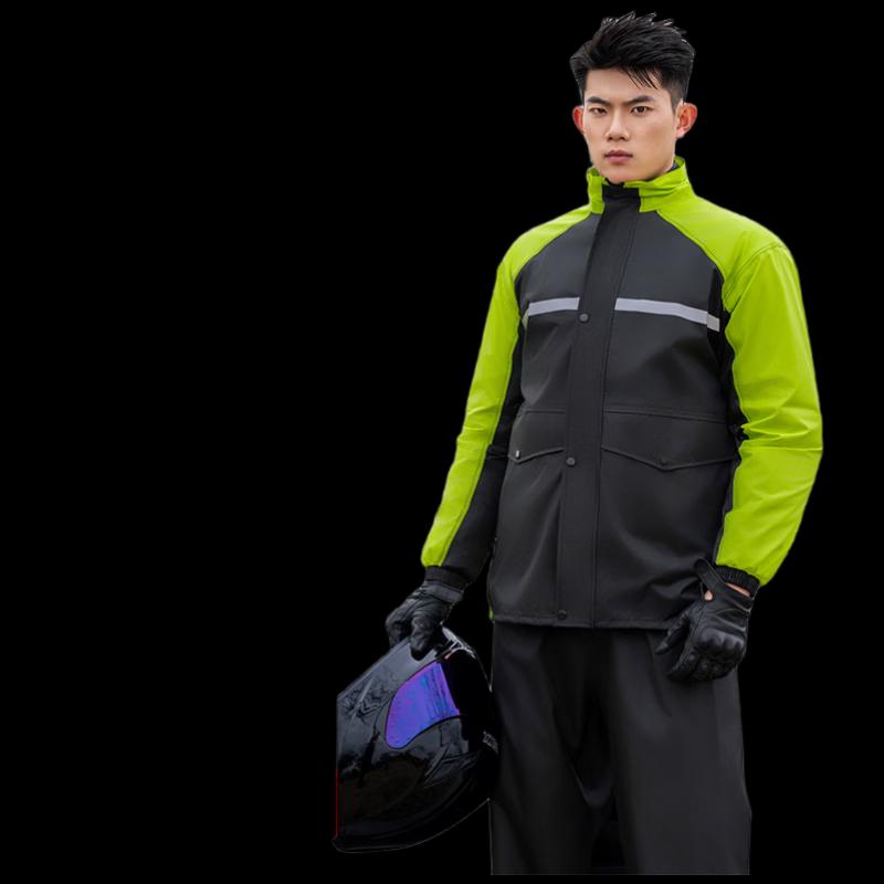 ShuForese Two-Piece Reflective Rain Suit L