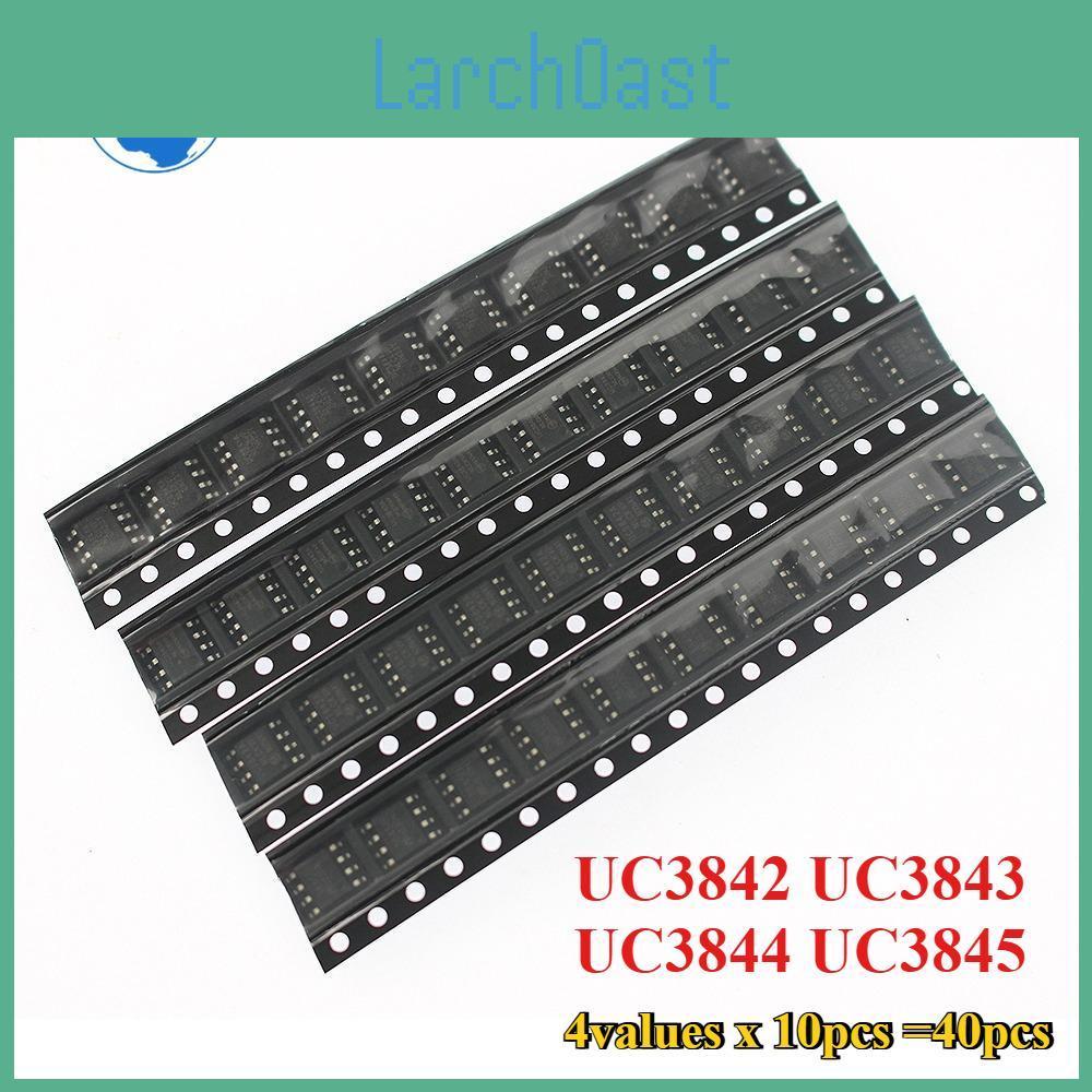 Uc3844 Uc3842 Uc3845 Uc3843 40pcslot Sop8 Smd 4 Kinds Each 10pcs Power Supply Ic Kit