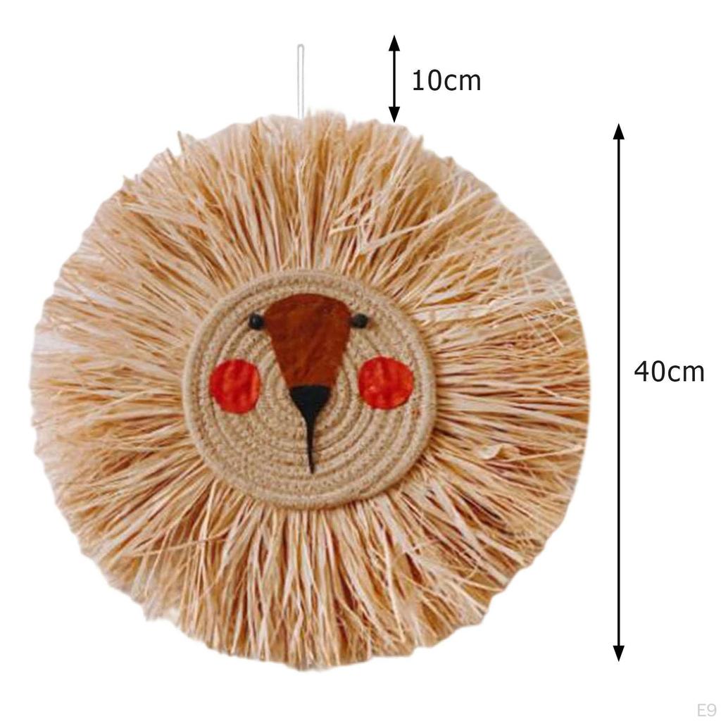 Wall Hanging Decor Art Craft W/ Rope Tapestry for Bedroom Decoration A