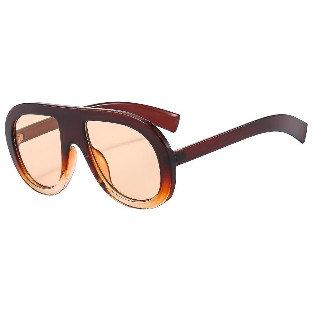 

Latest Square Sunglasses for Women Classic Vintage Pilot Shades Men Trending Design Luxurious Sun Eyeglasses UV400 Oversized Eyewear Gafas Oculos as picture