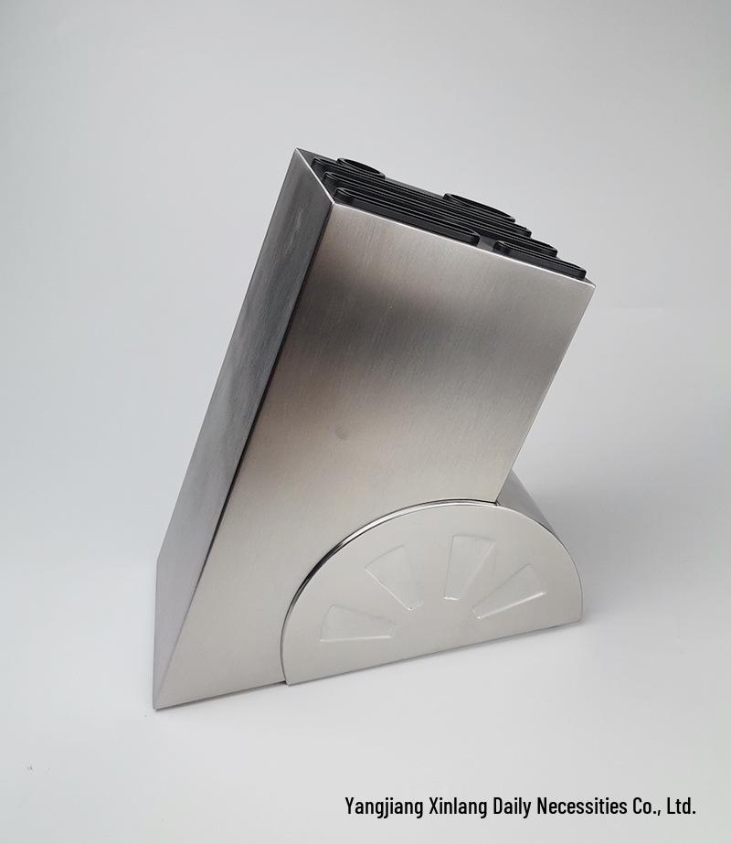 Portacoltelli in Acciaio Inossidabile - Rack per Riporre Pentole con Ruote 430, Design Creativo e Spesso