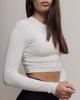 Longsleeve Women's Dilvin 31236 S White