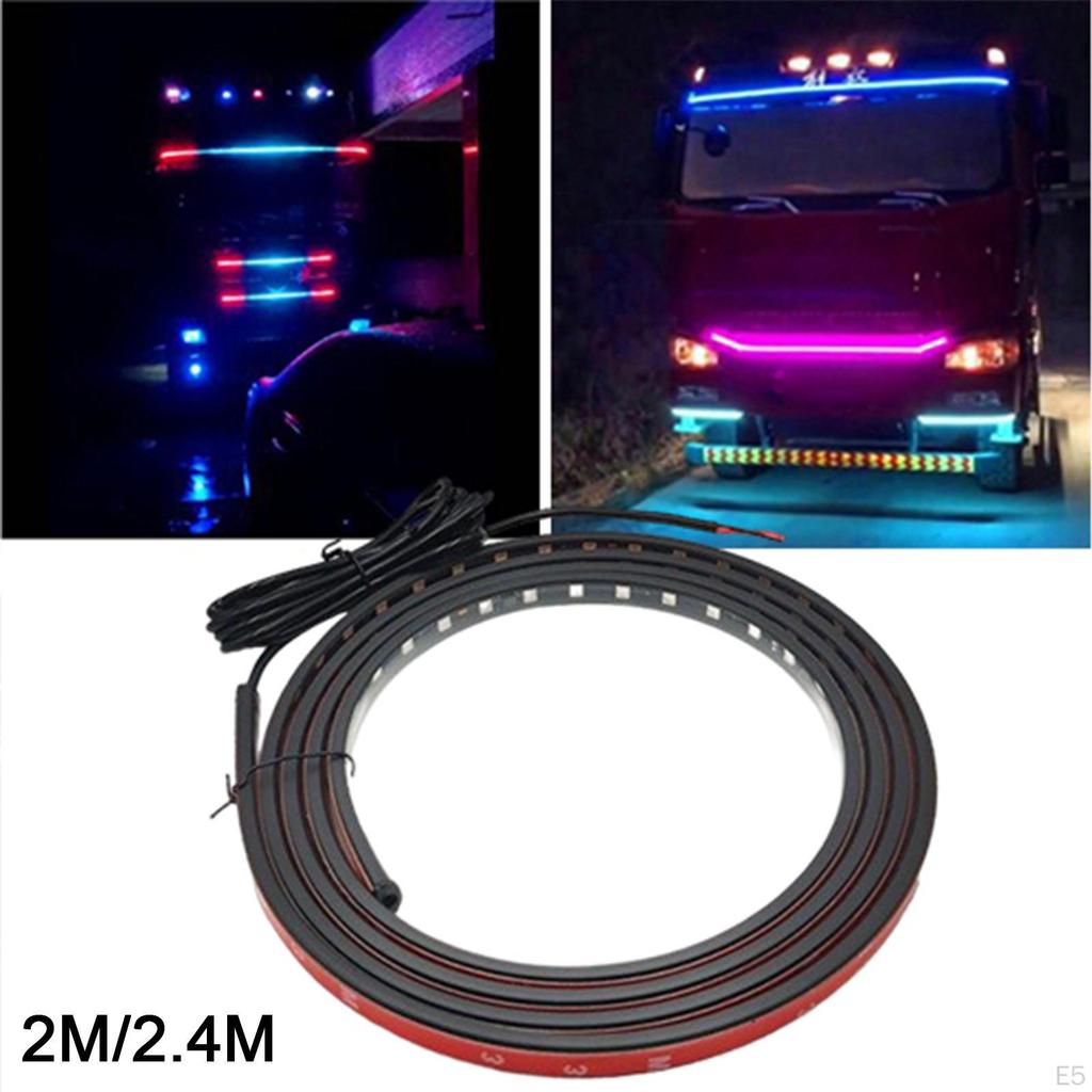 LED Strip Lights 24V Lamp Colorful Fit For boat Pickup Truck