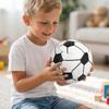 12er Set PU-Leder Sitzsack Fußballmuster Langlebig Weiche Füllung Indoor Outdoor Spielzubehör