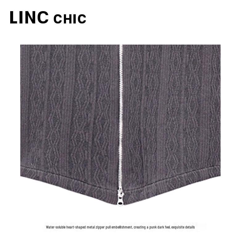 Jinyujie Women's Slim Fit Hooded Knit Cardigan S251CR198Y