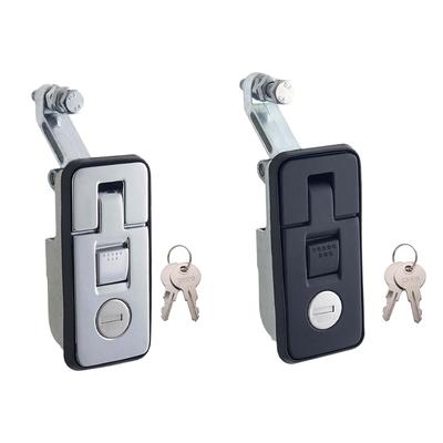 Heavy Duty Compression Latch Lock Flush Mount Easy Installation Trigger Latch with Keys for Truck Boat RV Toolbox